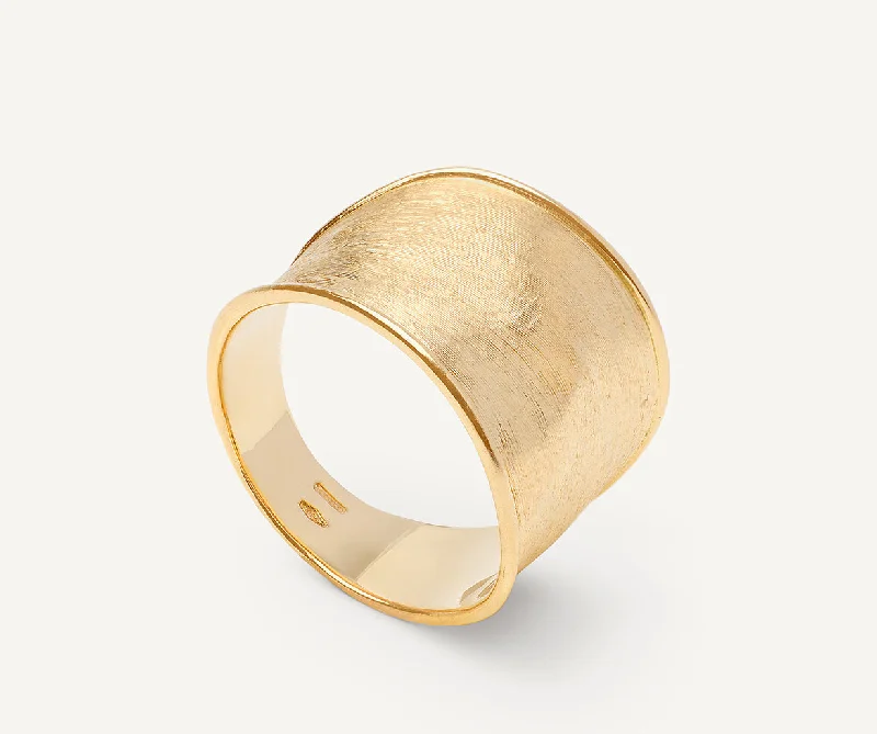 18K Yellow Gold Large Band