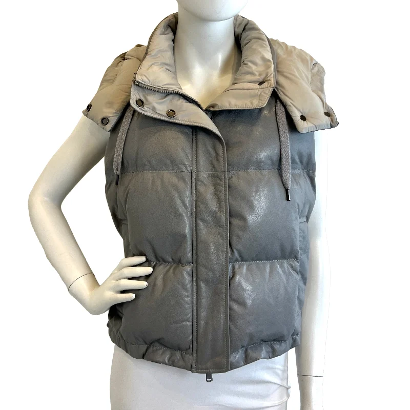 Brunello Cucinelli Leather Vest