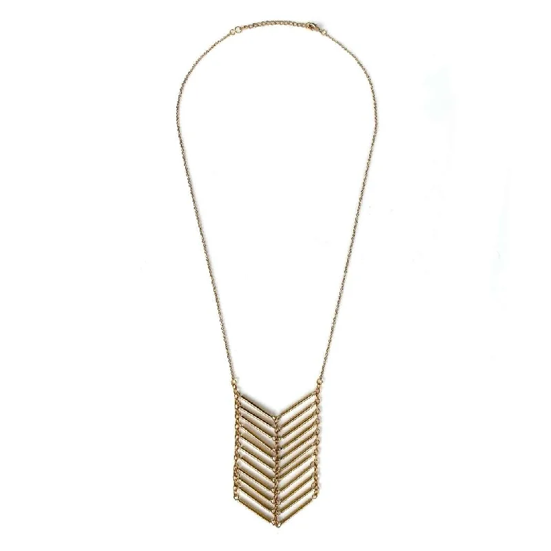 Chevron Small Necklace