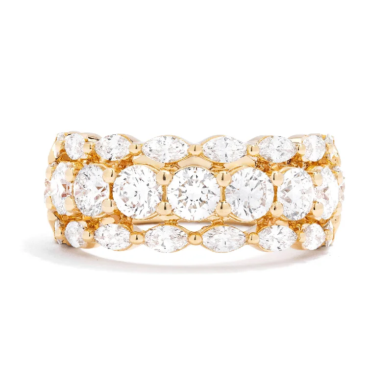 Duchess Round And Marquise Band