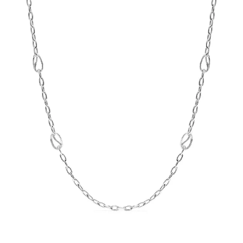 Judith Ripka Santorini Long Link Necklace