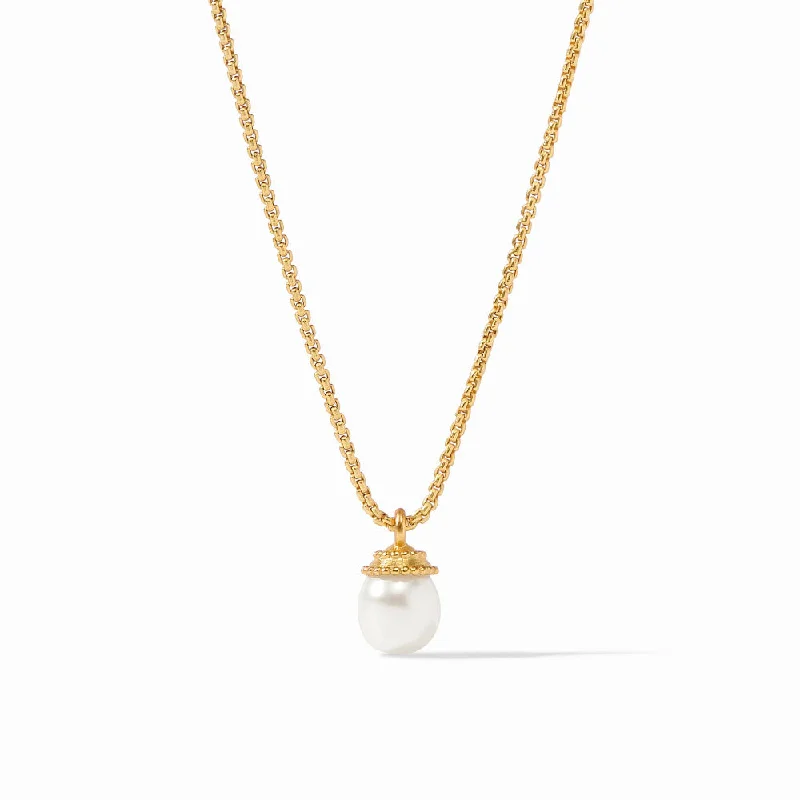 Julie Vos Noel Solitaire Necklace