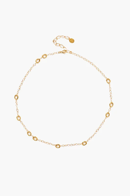 Leni Chain Link Necklace Gold