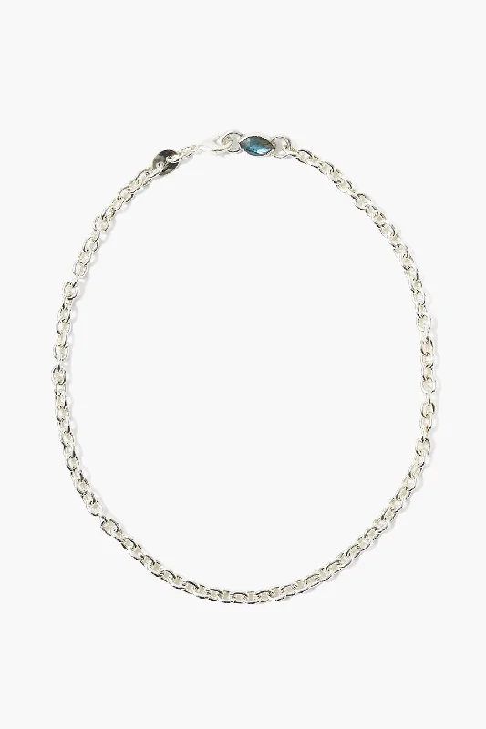 Leona Chain Necklace Labradorite