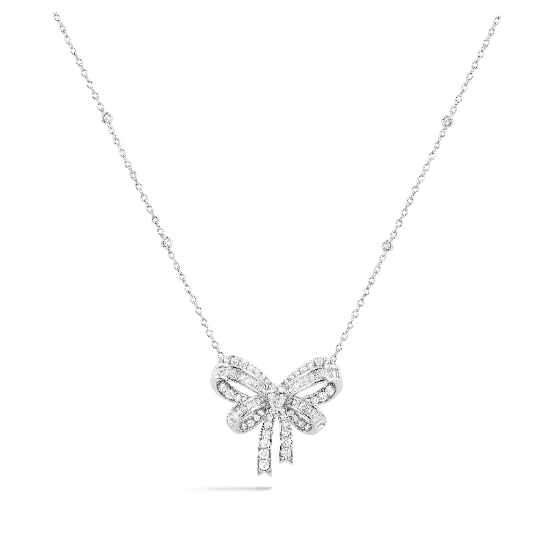 Mid Journey Bow Necklace