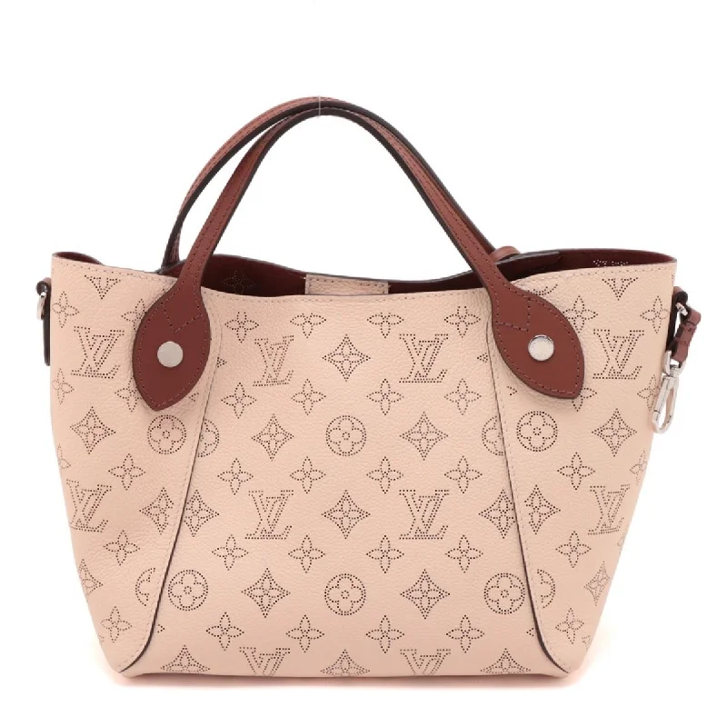 Pre Owned Louis Vuitton Mahina Hina PM Leather Handbag