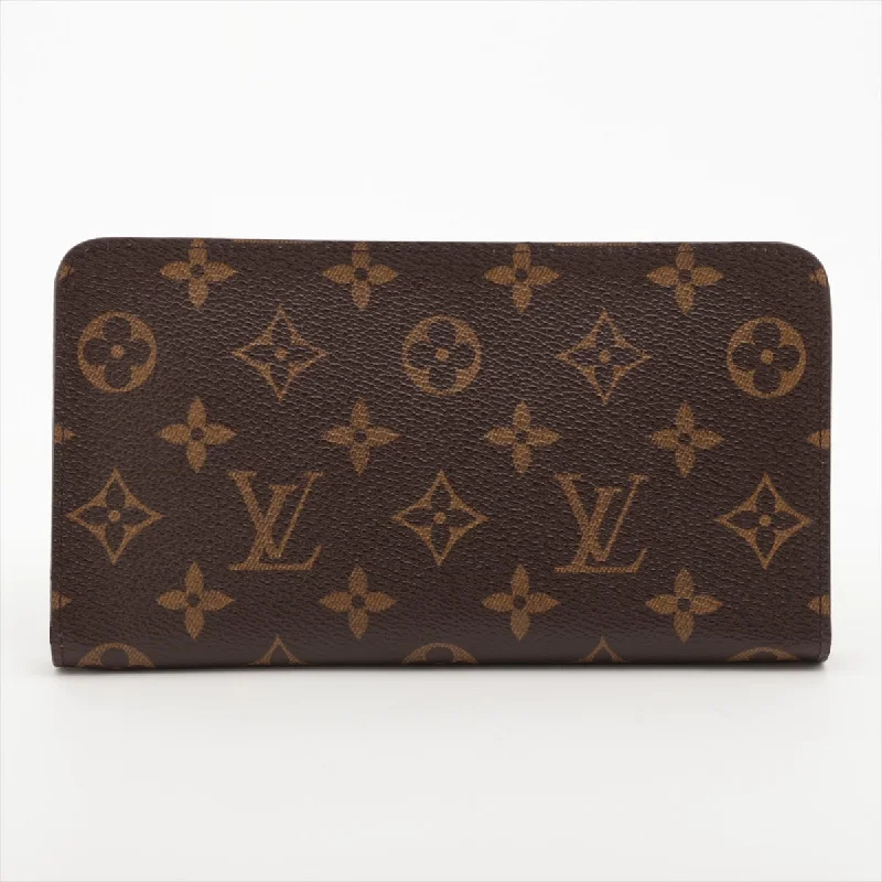 Pre Owned Louis Vuitton Monogram Porto Monesip Canvas Wallet