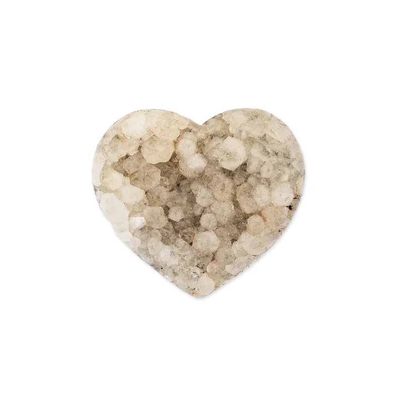 QUARTZ CLUSTER HEART