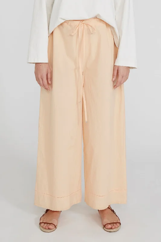 Ramona Poplin Pant Apricot Ice