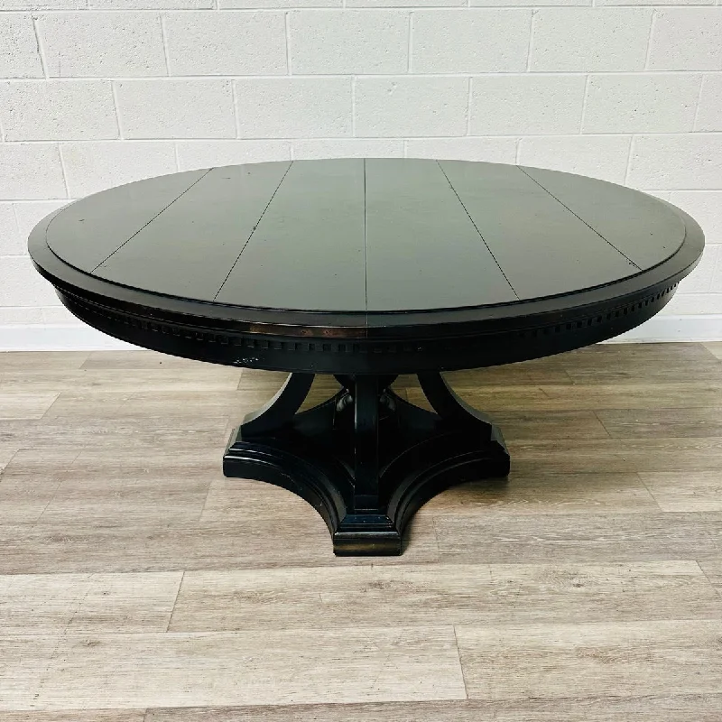 Round Wood Dining Table