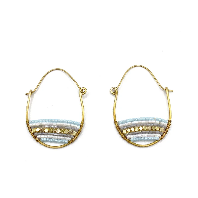 Terra Hoops in Blue