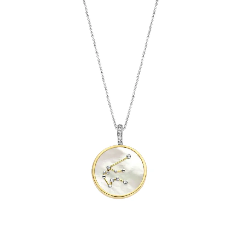 Ti Sento Zodiac Pendant Necklace