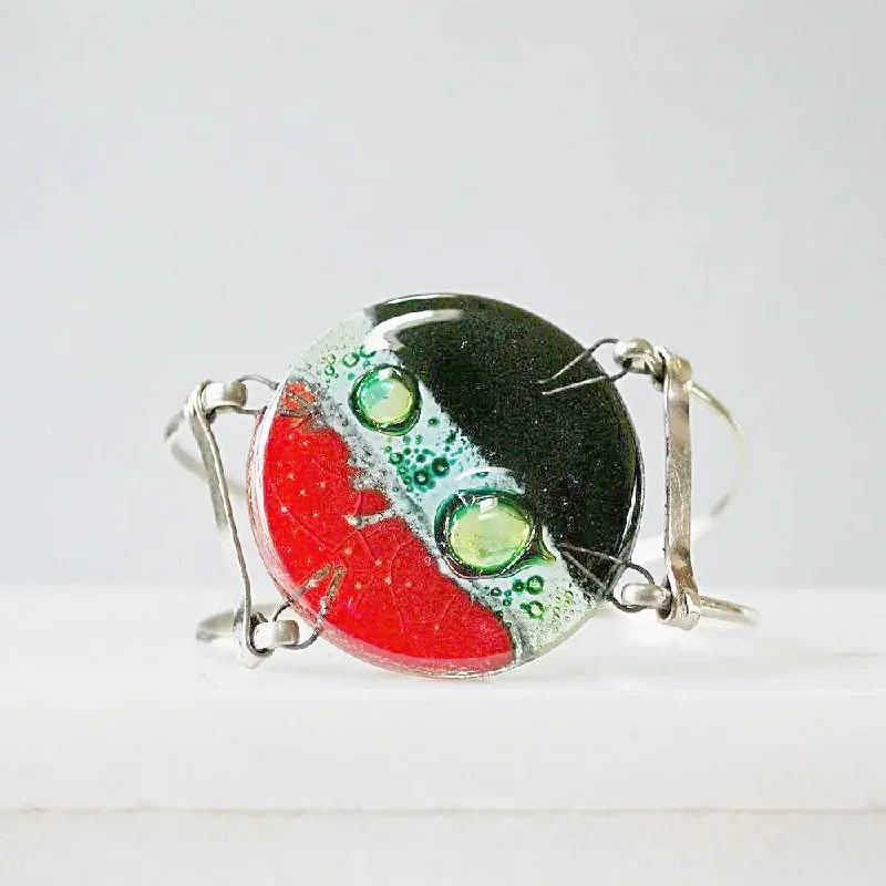 Fused Recycled Glass Bracelets