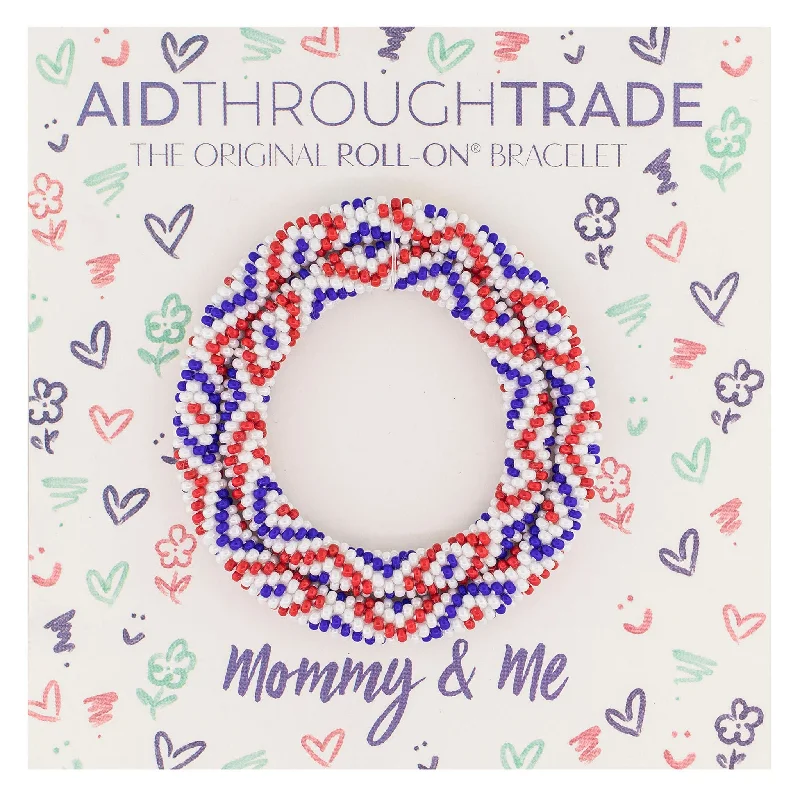 Mommy & Me Roll-On® Bracelets <br> Americana