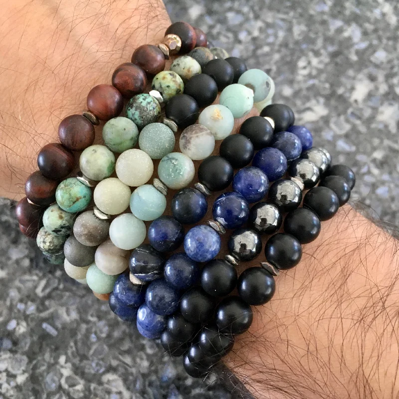 Fair Trade Semi Precious Stone Bead Bracelets