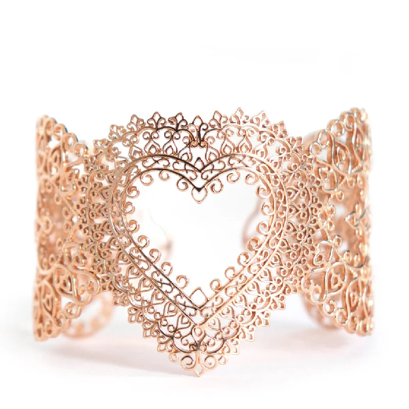 Heart Cuff Bracelet