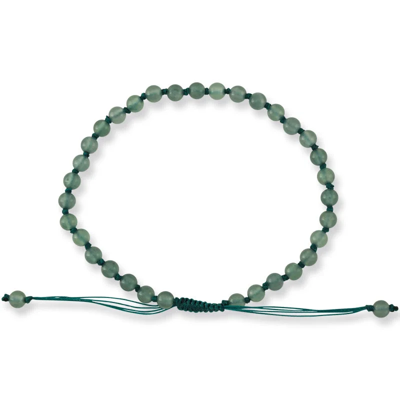 Translucent Jade Bead Bracelet