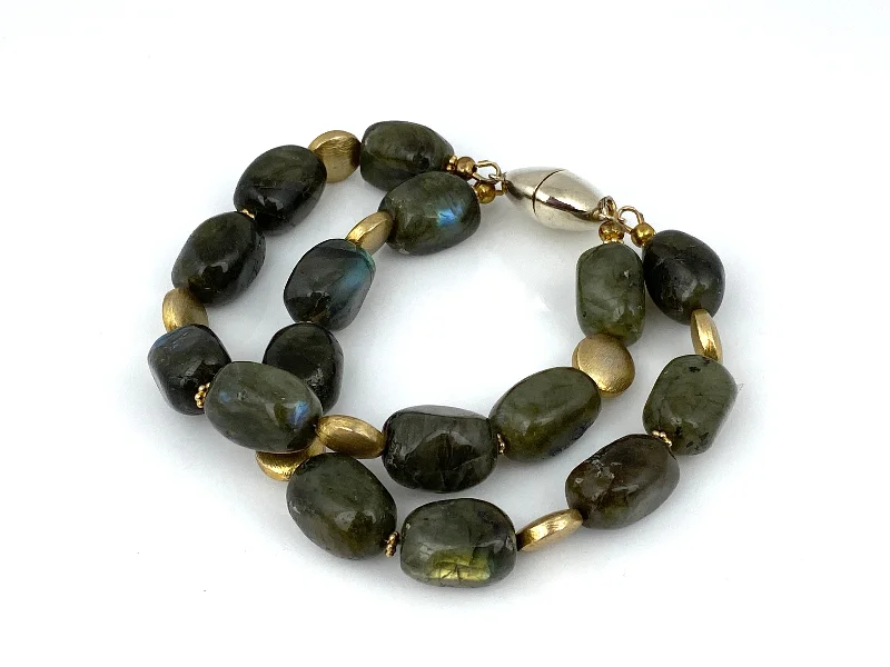 Labradorite Double Strand Bracelet