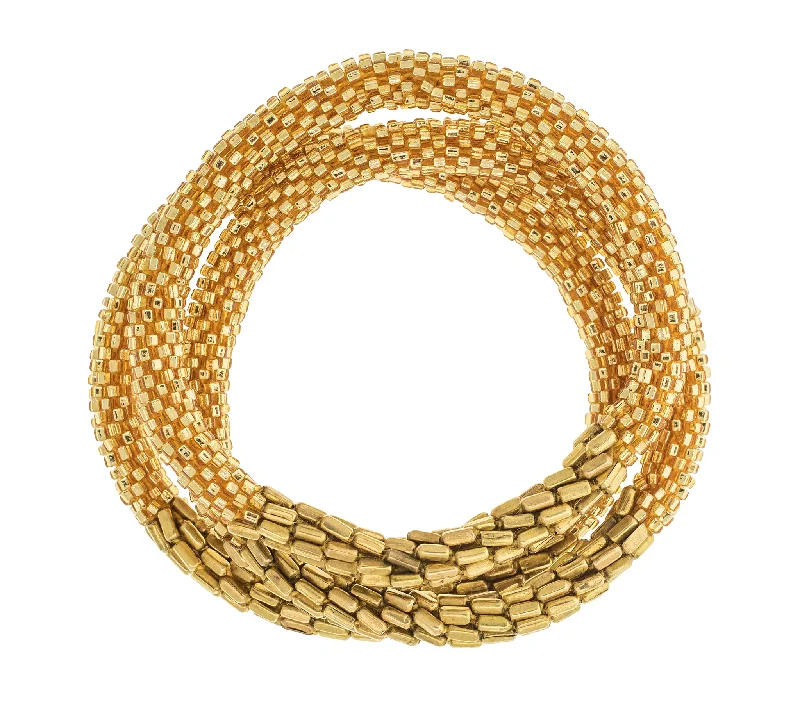 <br> Statement Roll-On® Bracelets <br>  Hema Gold