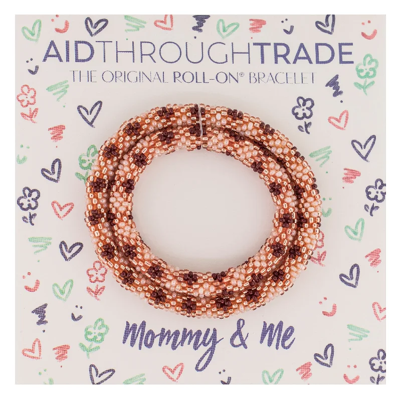 *NEW* Mommy & Me Roll-On® Bracelets <br> Rosewood