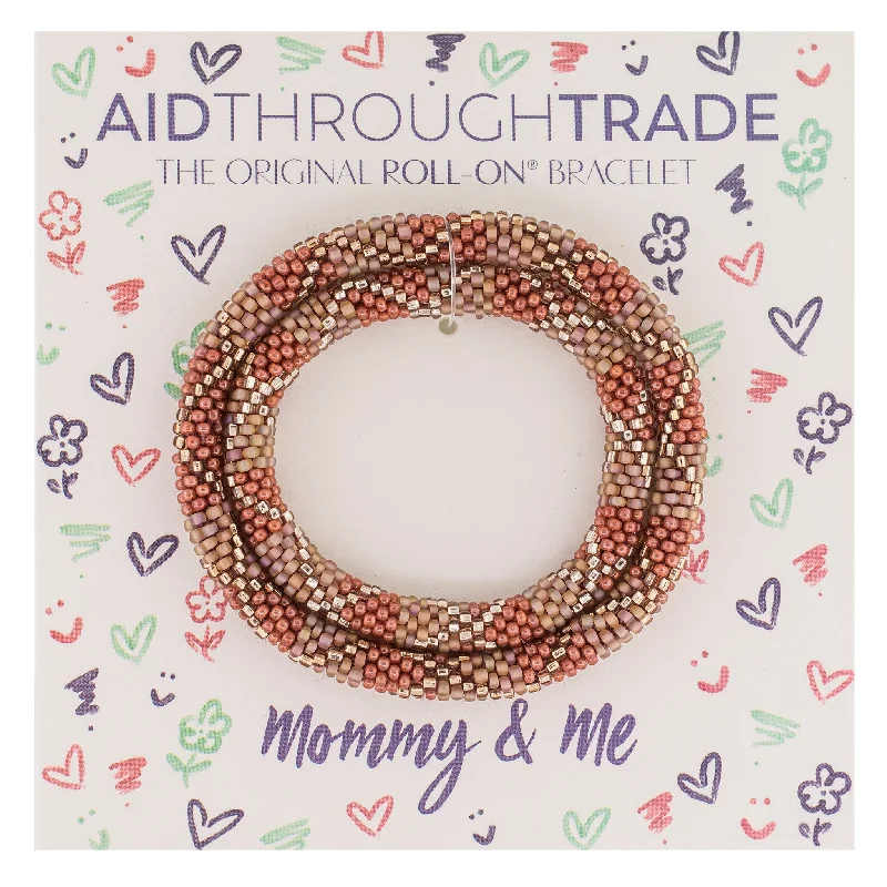 *NEW* Mommy & Me Roll-On® Bracelets <br> Terracotta