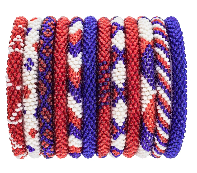 Roll-On® Bracelets <br> Red, White, & Blue