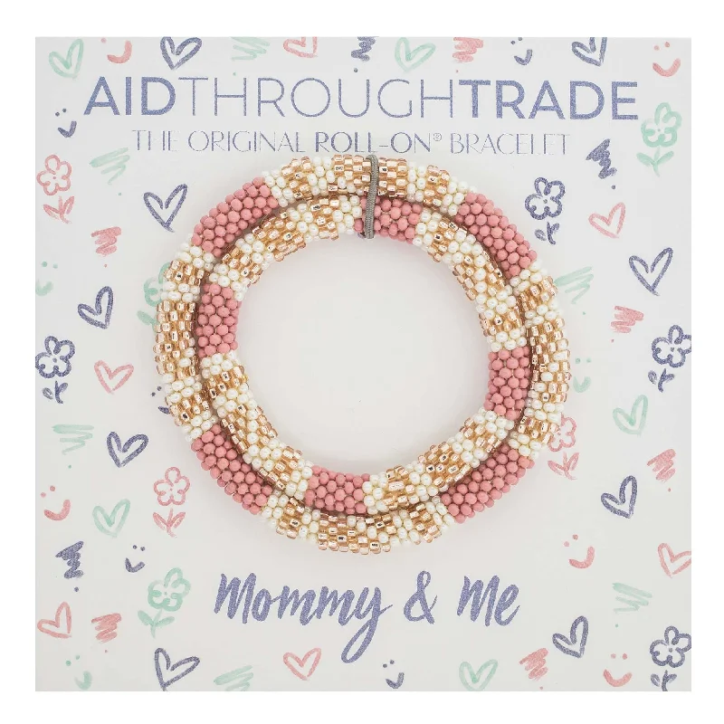 Mommy & Me Roll-On® Bracelets <br> Desert Rose