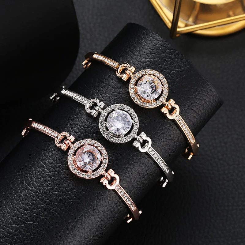 Wholesale Alloy Flash Diamond Bracelets