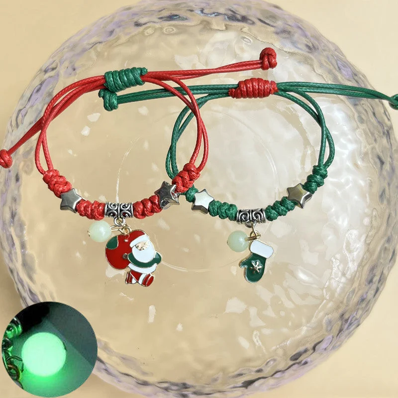 Wholesale Glow in The Dark Christmas Bracelets