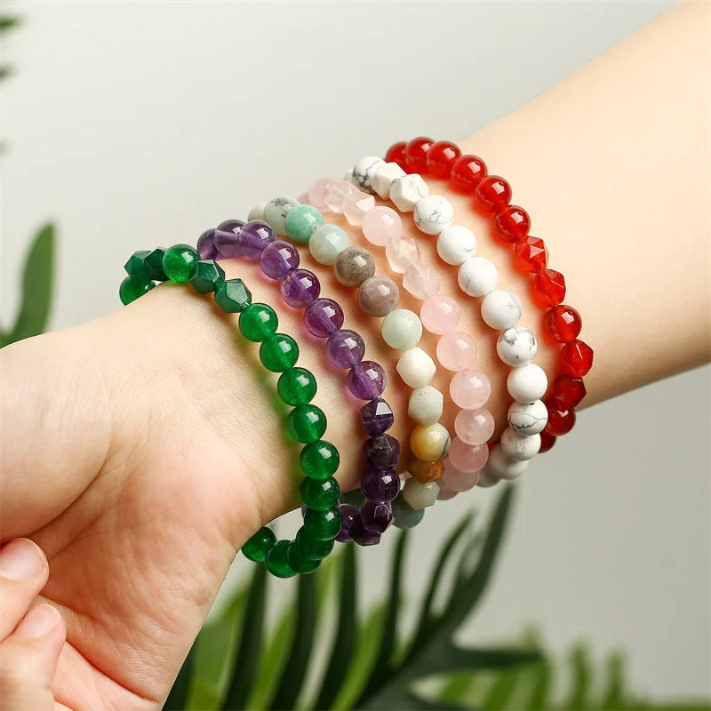 Wholesale Stretch Agate Bracelet