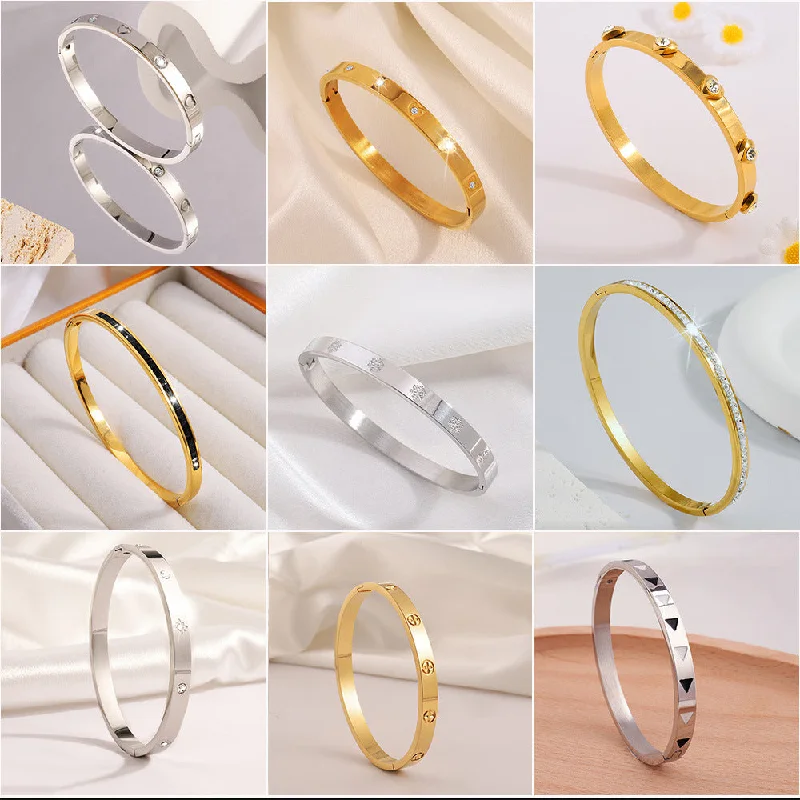 Wholesale Titanium Steel Fashion Stainless Steel Love Bracelet